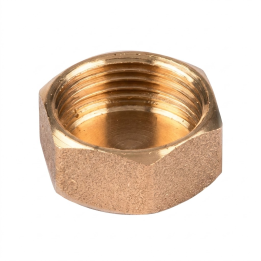 TAPON HEMBRA 1/2" LATON