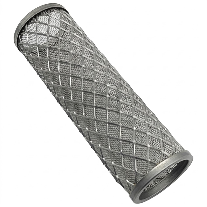 MALLA FILTRO EN LINEA LATON 40X125