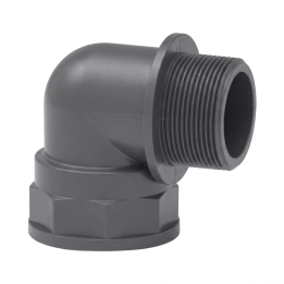 RACOR CURVO 90º MACHO-HEMBRA 1" 1/2 PLASTICO