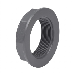 TUERCA PASANTE 1" 1/2 PLASTICO