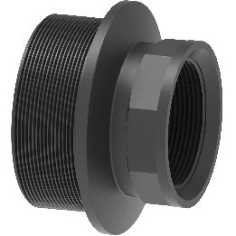REDUCCION MACHO-HEMBRA 1" 1/2 A 1" 1/4 PLASTICO